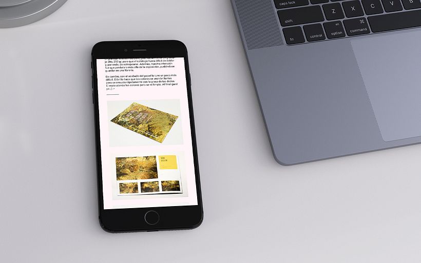 PROYECTO de diseño gráfico versión Smartphone.