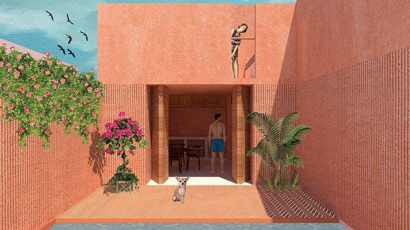 Mi Proyecto del curso: Representación gráfica de proyectos arquitectónicos 0