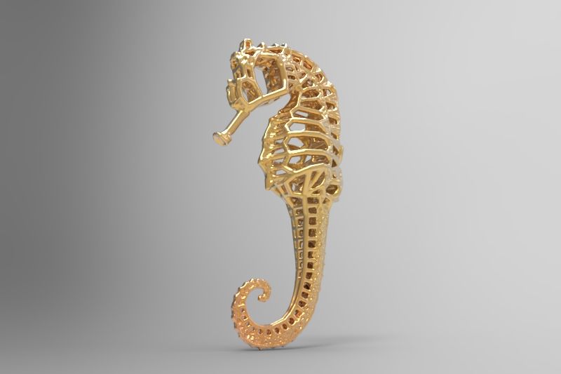 Hipocampo. - 3D