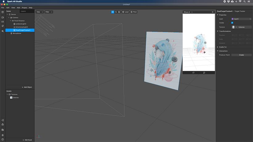 Tutorial Spark AR: cómo transformar tus ilustraciones a realidad aumentada  3