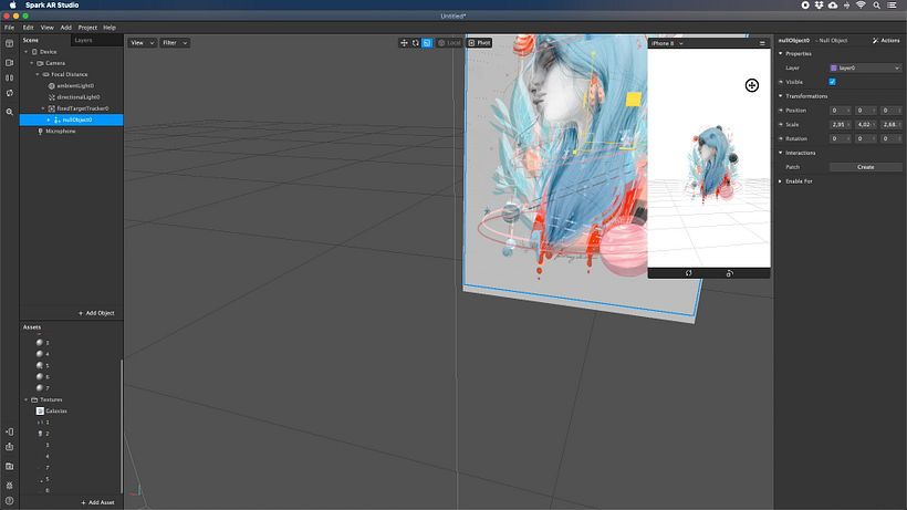 Tutorial Spark AR: cómo transformar tus ilustraciones a realidad aumentada  7