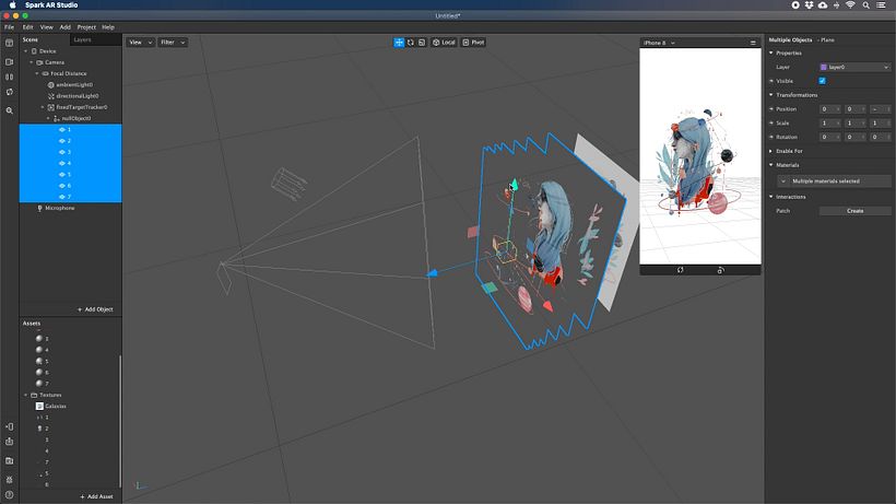 Tutorial Spark AR: cómo transformar tus ilustraciones a realidad aumentada  9