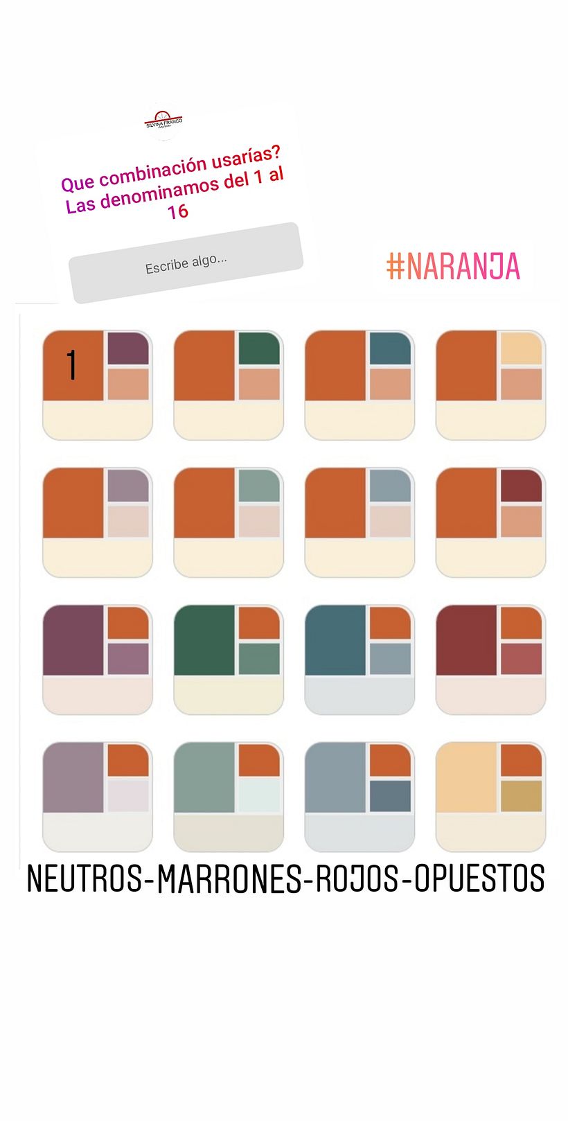 NARANJATE. Mi proyecto del Curso. Contenidos para Instagram Stories 2