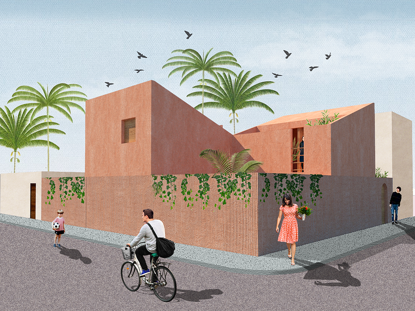 Mi Proyecto del curso: Representación gráfica de proyectos arquitectónicos 1