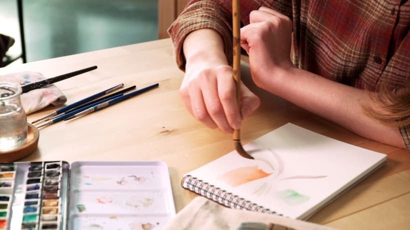 Types of Watercolor Brushes and How to Use Them 5