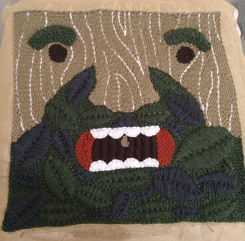 Mi Proyecto del curso: Bordado XL con aguja mágica 2