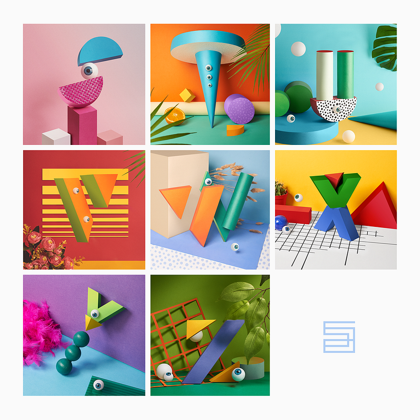 36 días de tipo (menos números) 5