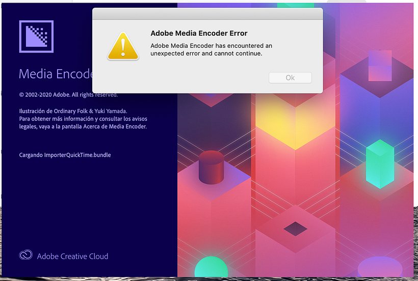 Problema al abrir MEDIA ENCODER 1