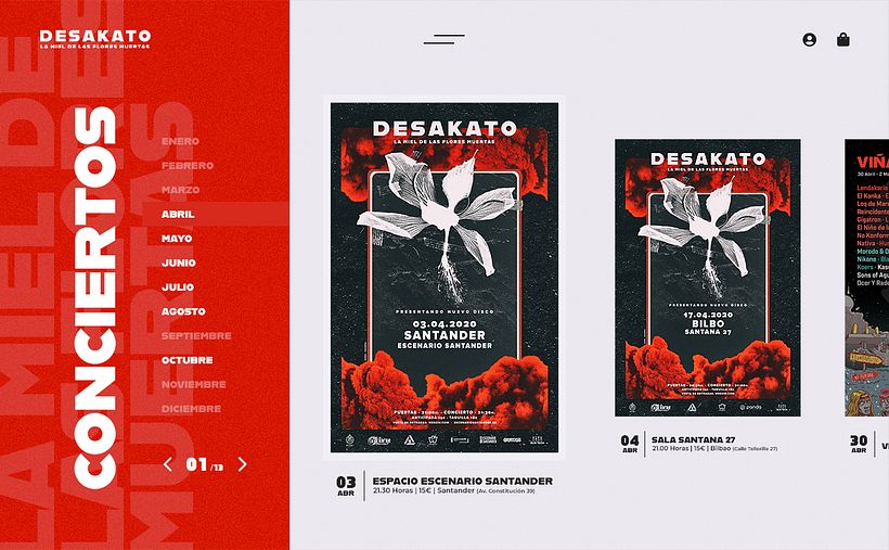 Desakato - Design web