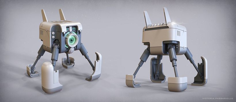 Mi Proyecto del curso: Introducción al modelado hard surface 1