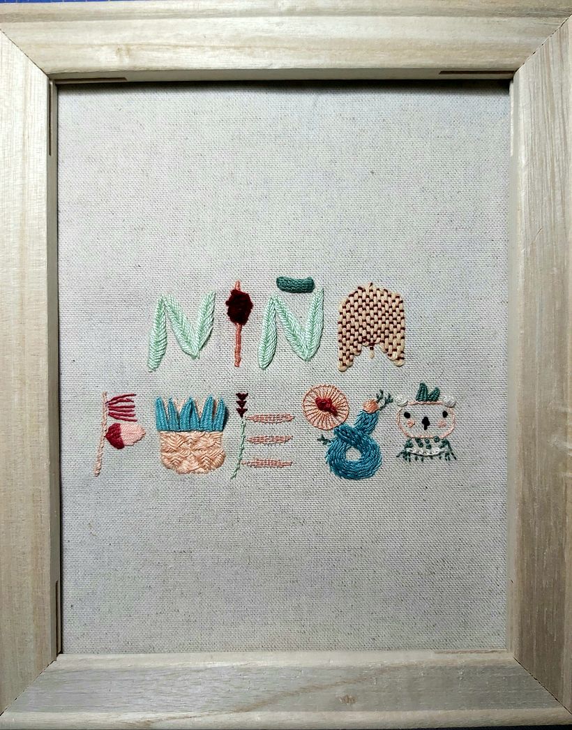 Mi Proyecto del curso: Introducción al bordado en relieve 0
