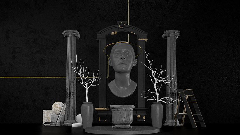 Mi Proyecto del curso: Composiciones abstractas con Cinema 4D -1