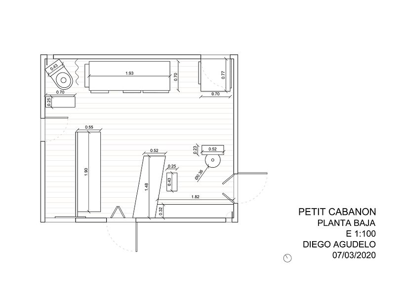 Mi Proyecto del curso: Introducción al dibujo arquitectónico en AutoCAD -1