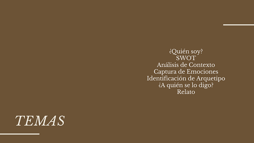 Mi Proyecto del curso: Storytelling aplicado a marcas 0