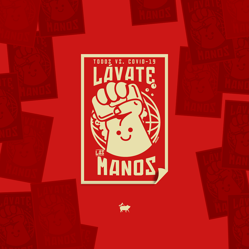 Pictoline Stickers vs. COVID-19 0