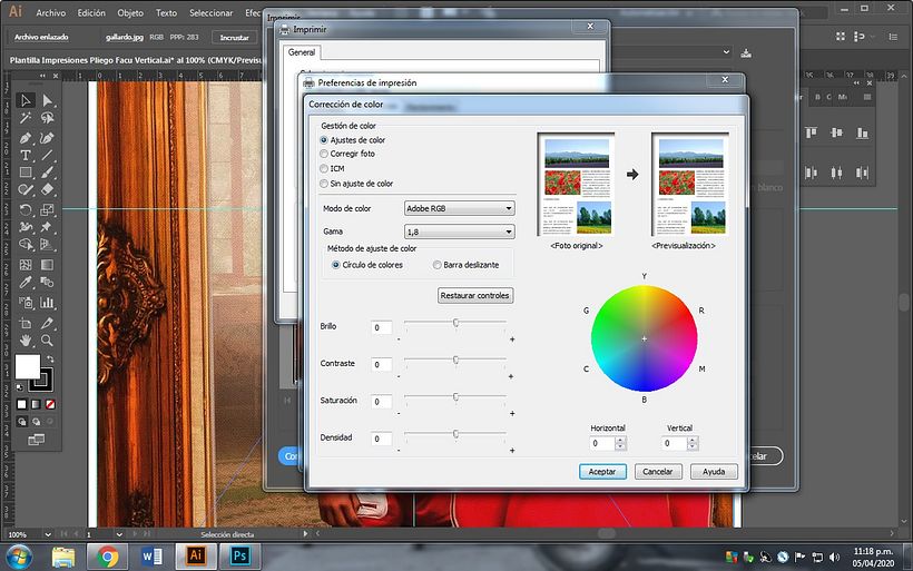 Tutorial básico: Calibración de color. 3