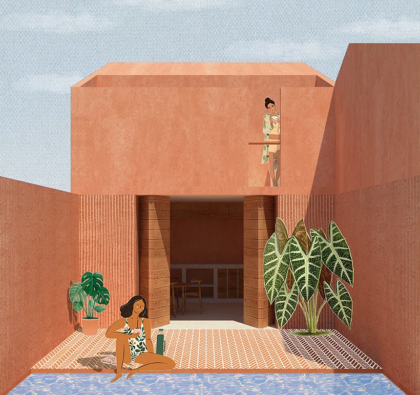 Mi Proyecto del curso: Representación gráfica de proyectos arquitectónicos 0