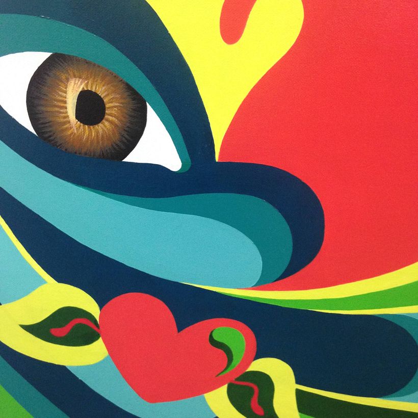 Pinturas en Acrílico sobre lienzo. 2