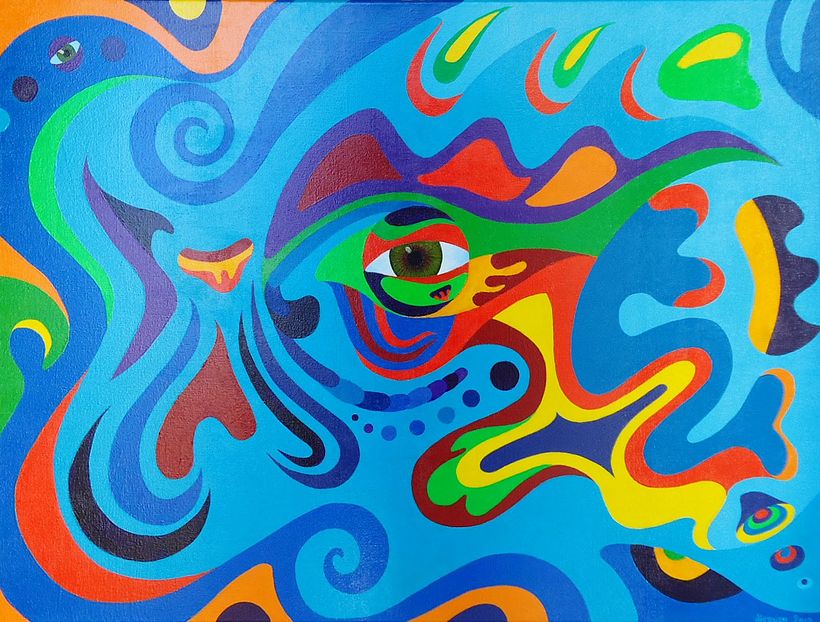 Pinturas en Acrílico sobre lienzo. 5