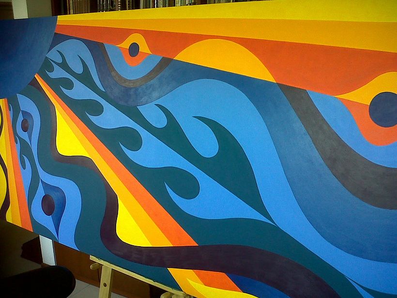 Pinturas en Acrílico sobre lienzo. 6