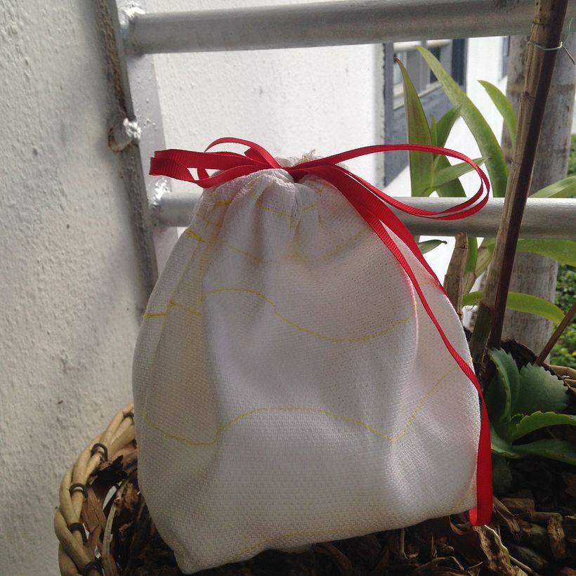 Básico Costura Bolso Jareta