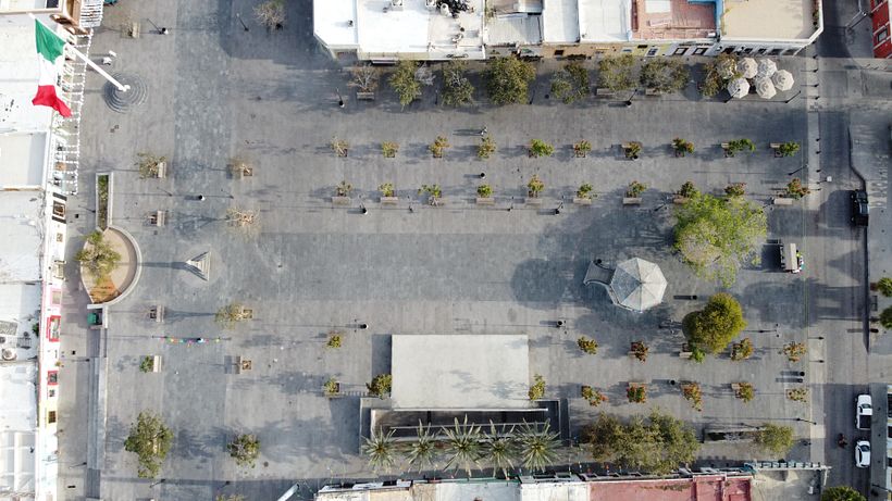 Plaza Mijares, San José del Cabo, México.