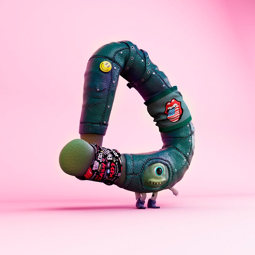 Monster Clothes Alphabet 7