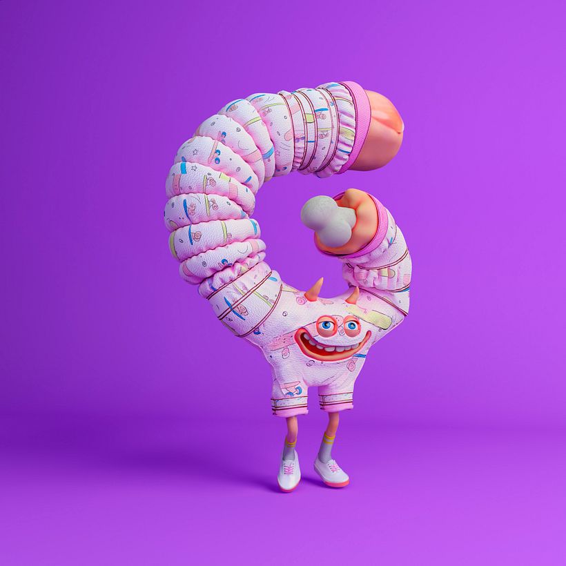 Monster Clothes Alphabet 10