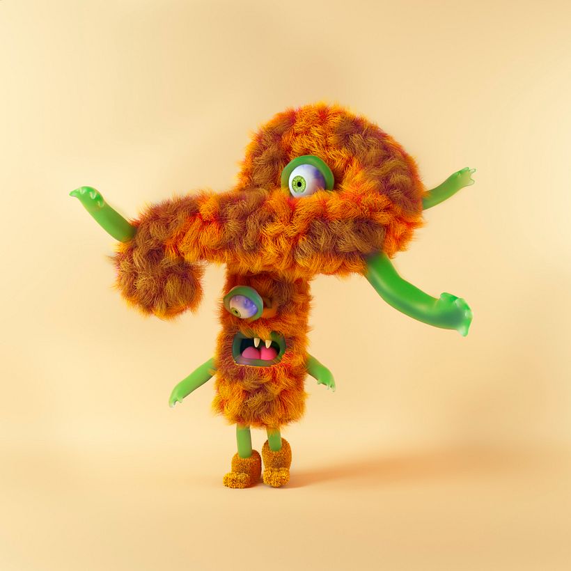 Monster Clothes Alphabet 19