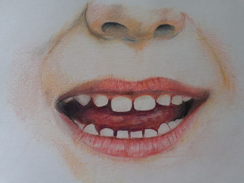 Mi Proyecto del curso:  Retrato realista con lápices de colores 0