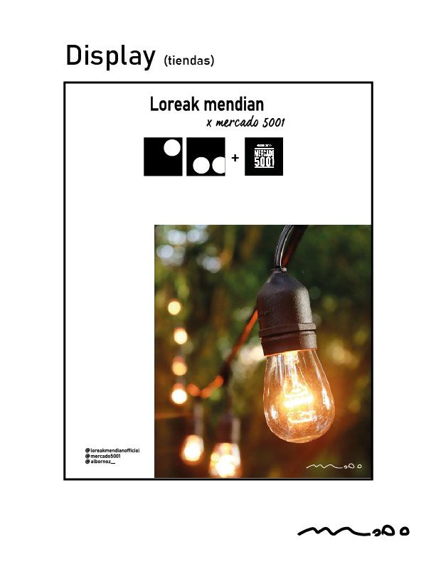 Colección Capsula: Loreak Mendian x Mercado 5001 8