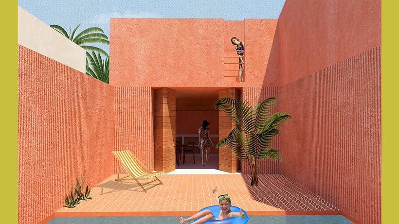 Mi Proyecto del curso: Representación gráfica de proyectos arquitectónicos 1