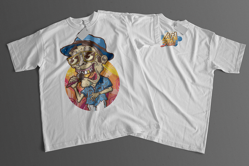 "LATIN SALSA" T-shirt Mockup