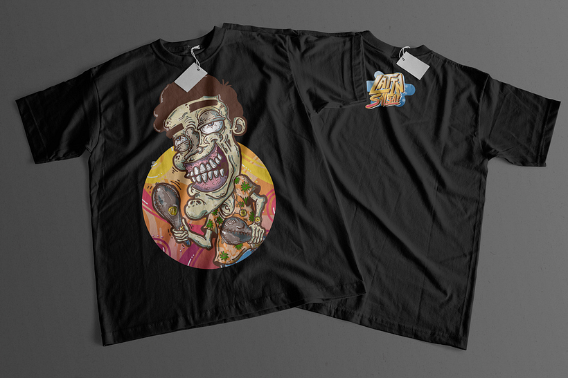 T-shirt Mockup 2 "LATIN SALSA"