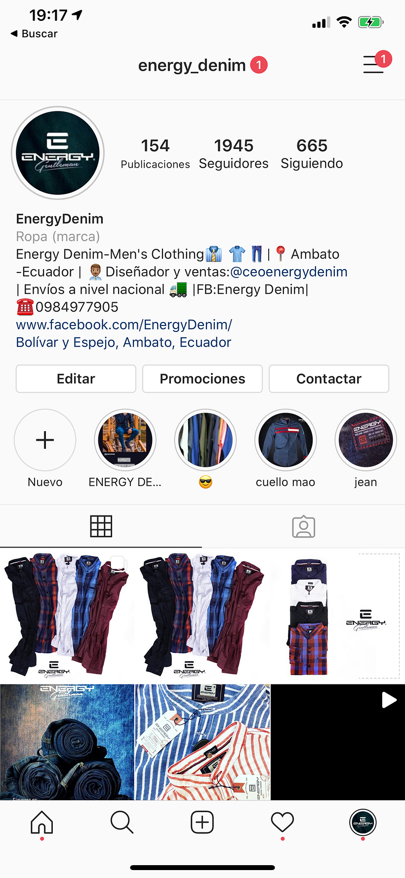 Mi Proyecto del curso: @Energy_Denim 0