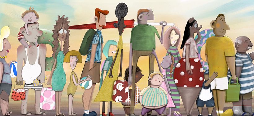 Mi Proyecto del curso: Fábrica de personajes ilustrados 4