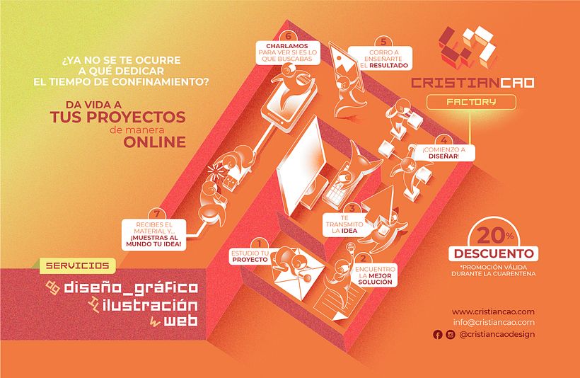 20% DESCUENTO DISEÑO DURANTE LA CUARENTENA 1