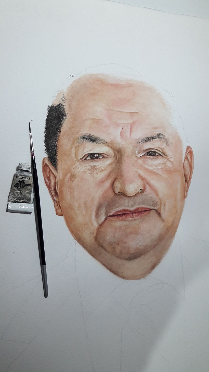 Retrato en acuarelas 2