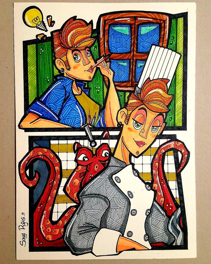 Proyecto mural mi vida!! 1