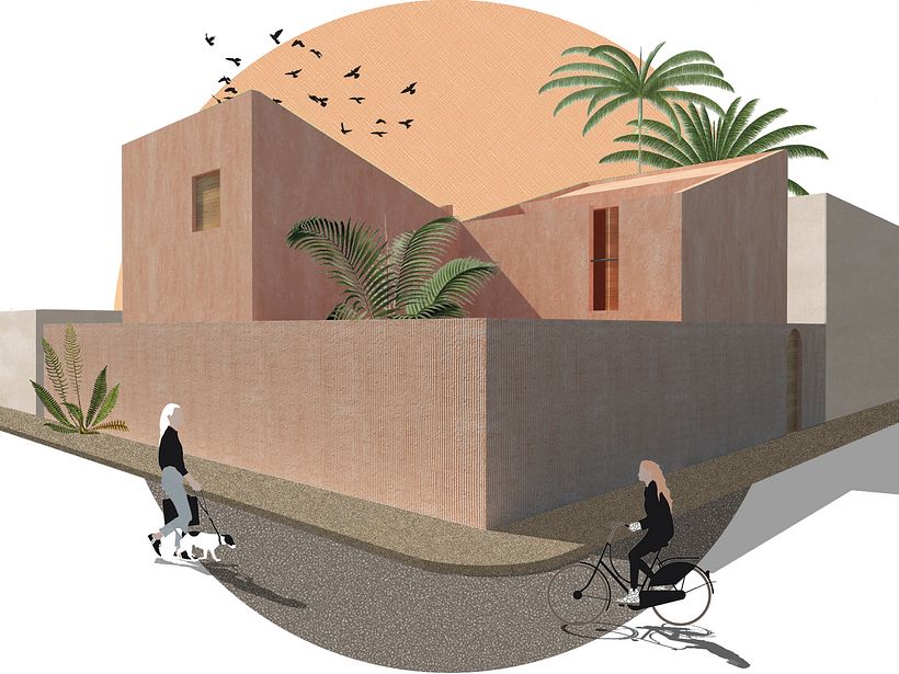 Mi Proyecto del curso: Representación gráfica de proyectos arquitectónicos 0