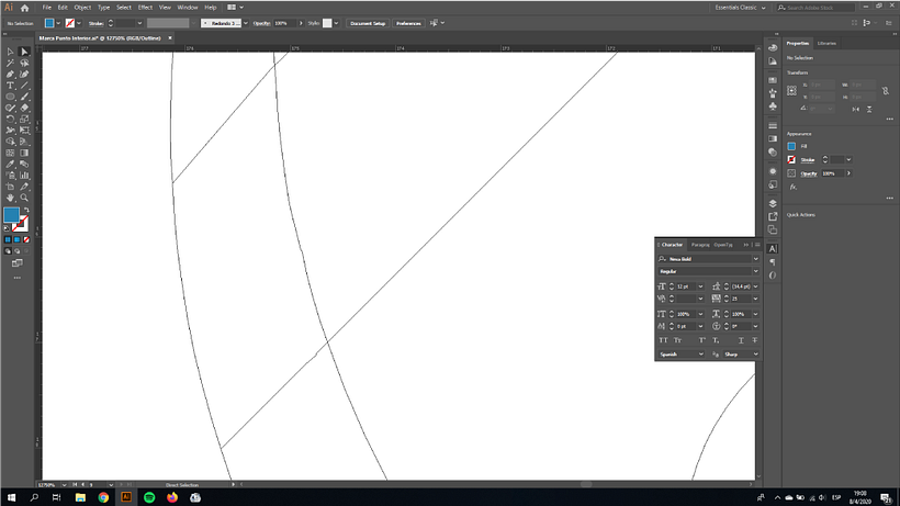 Problema con el 'creador de formas' en Illustrator 2