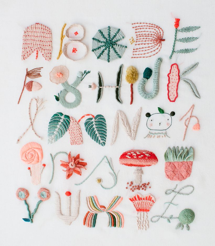 Botanical Alphabet. Adriana Torres