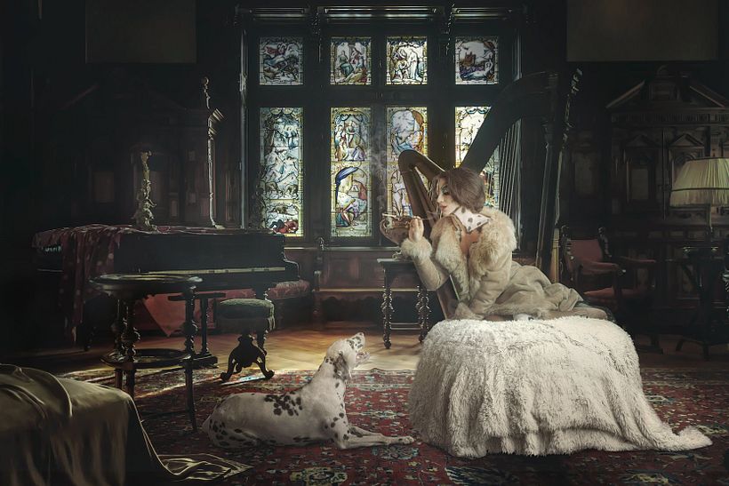 My project in Dark Conceptual Portraits course -1