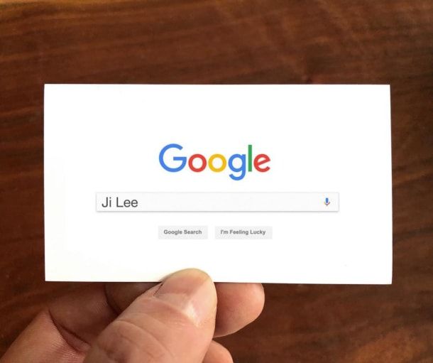 Personal project, business cards
