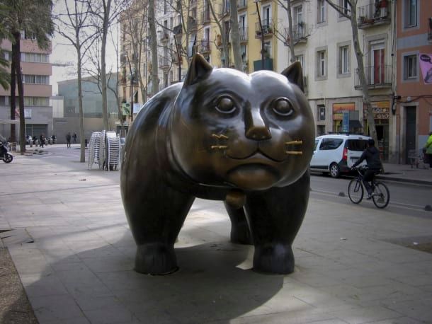 Fernando Botero, El Gato (1987)