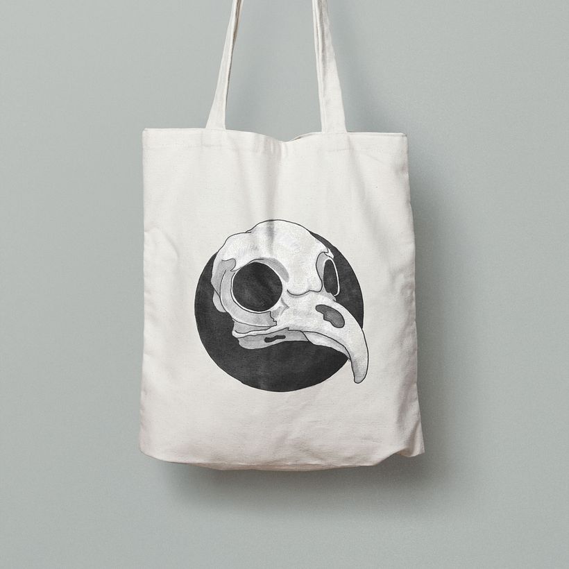 Calavera  Totebag -1