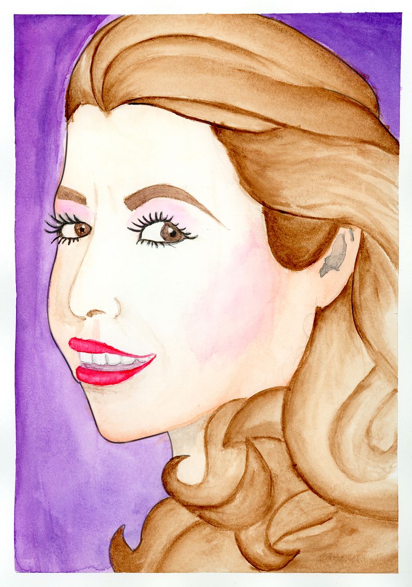Proyecto: Retrato con técnicas mixtas 0
