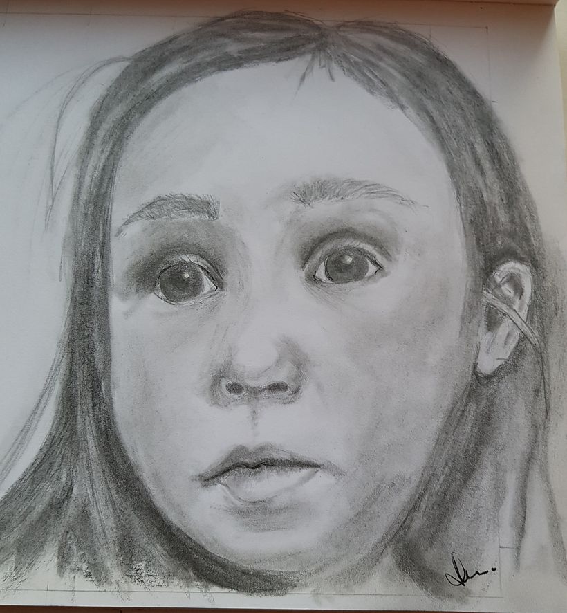 My project in Realistic Portrait with Graphite Pencil course 0