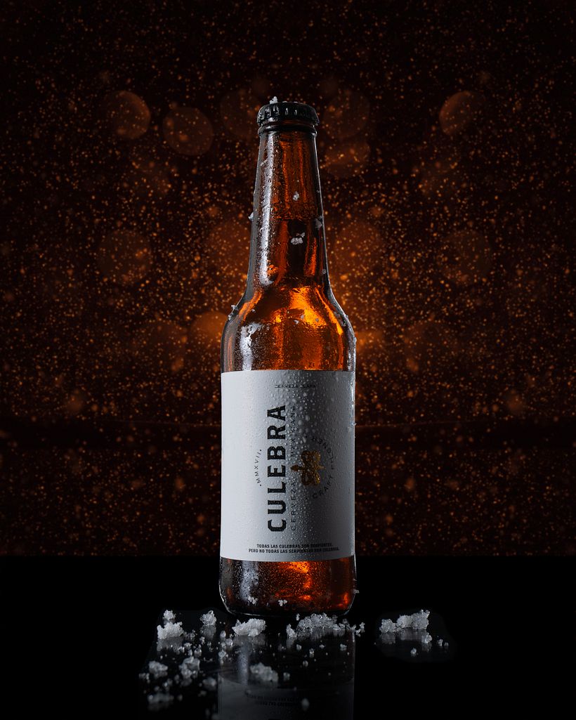 Fotografía de producto | Cerveza Culebra 0