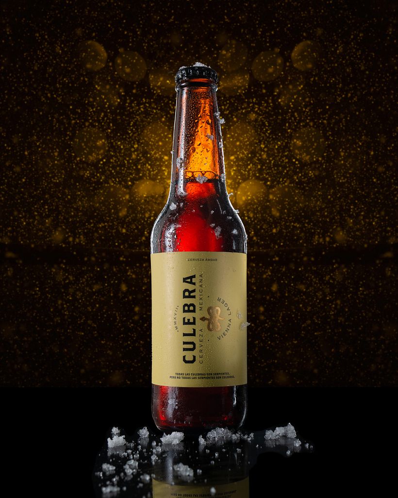 Fotografía de producto | Cerveza Culebra 1